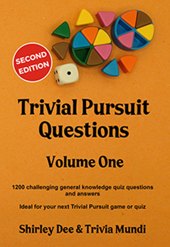 Volume one cover image - Trivial Pursuit Questions by Trivia Mundi. Second edition